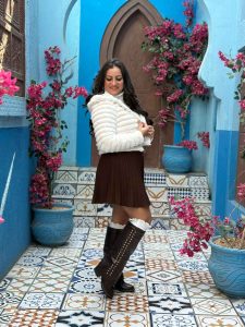 ⁦جيبة قصيرة لون سادة بيليسيه⁩ - الصورة ⁦14⁩