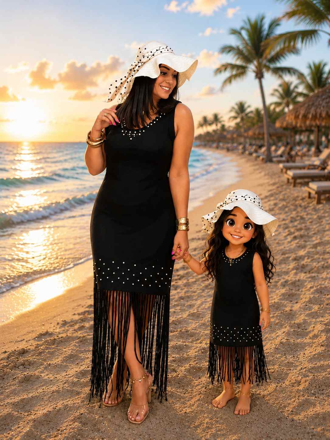 WhatsApp Image 2026-06-17 at 7.52.27 PM_11zon Plain Color Cover-up With Pearls - Image 1