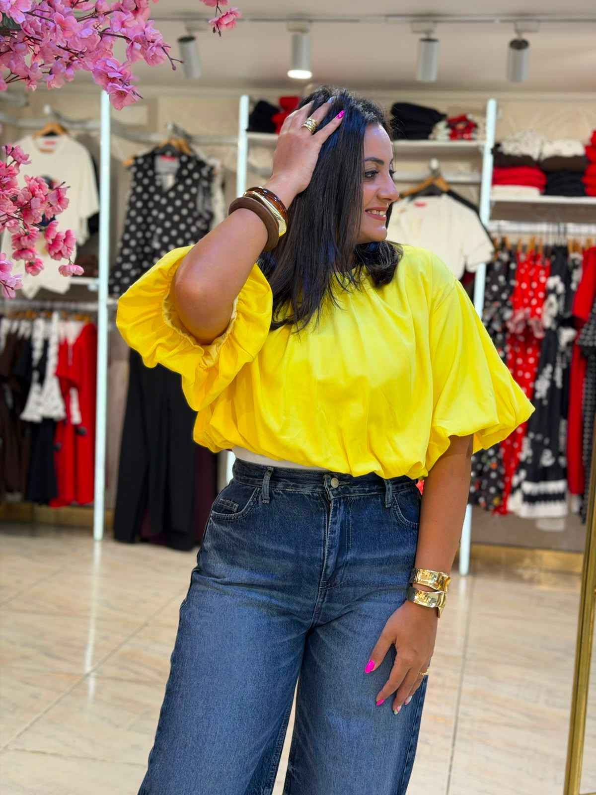 WhatsApp Image 2026-07-07 at 2.17.58 PM (1)_18_11zon Short Sleeve Plain Color Top - Image 1